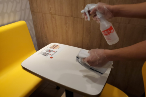 Table cleaning